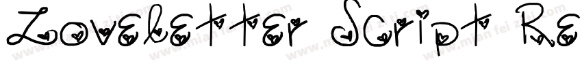 Loveletter Script Re字体转换